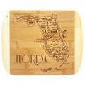 A Slice of Life Florida Engraved Map Cutting Board