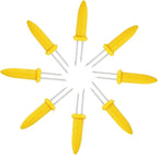 24 Pack Stainless Steel Corn Holders - Corn on the Grill & Cob Skewers for Home & BBQ Cooking