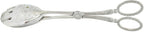 Buffet Tongs Zinc Alloy Salad Tong Kitchen Tong Serving Non-slip Cooking Tongs(Sliver)