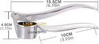 Garlic Crusher Manual Garlic Mincer Multi-Function Garlic Press Essential Kitchen Tool for Home Cooking