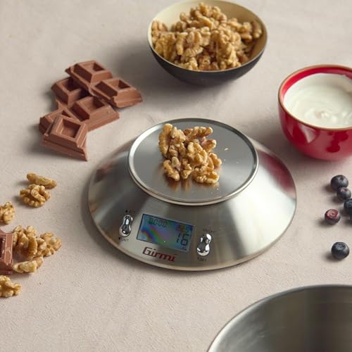PS85 Electronic Kitchen Scale, 1 g - 5 kg, Ambient Temperature, Tare, Timer, Stainless Steel - view 2