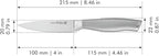 HENCKELS Modernist 4-inch Paring Knife, Razor-Sharp German Engineered Informed by 100+ Years of Mastery, Gray