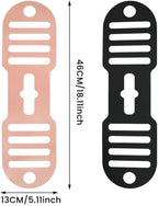 Silicone Lid Lock Strap for Crockpot Slow Cooker (6/7/8 Quart) - Universal Crockpot Lid Holder & Rubber Strap Alternative | Heat-Resistant, No-Spill Design Transport Accessories (Pink 2PCS)