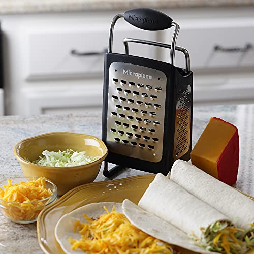 Four Sided Stainless Steel Ultra-Sharp Multi-Purpose Box Grater - Slicer, Fine, Ribbon, and Extra Coarse Blade Styles - view 7