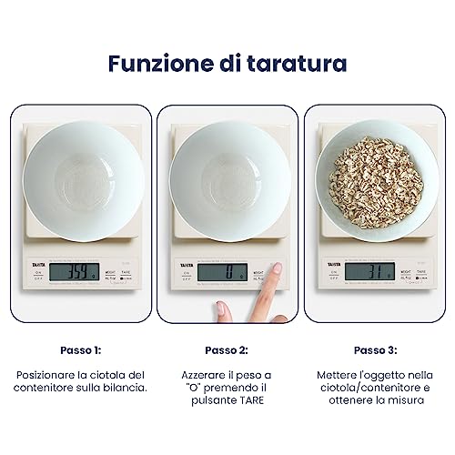 KD-320 Digital Kitchen Scale 3kg-Cream - view 5