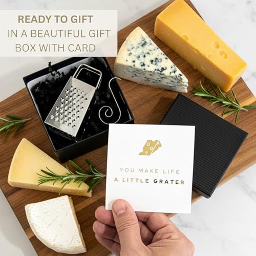 Mini Cheese Grater Gift Set, You Make Life a Little Grater Funny Chef Gift - view 2