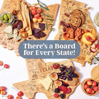 Destination South Carolina State Shaped Cutting Board - view 5