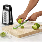 Good Grips Etched Box Grater with Removable Zester - view 2