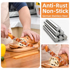 Knife Set, 12-piece Kitchen Knife Set Nonstick Coated - view 5
