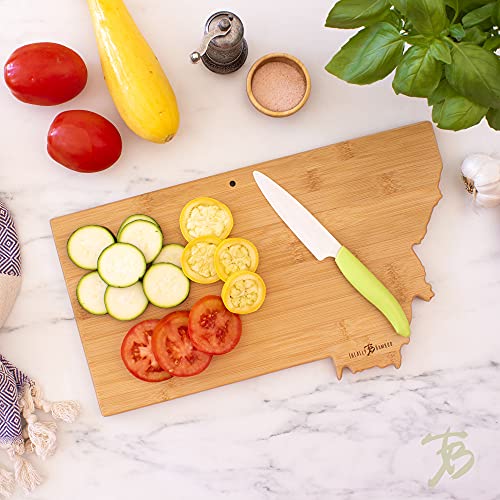 Destination Montana State Shaped Cutting Board - view 3