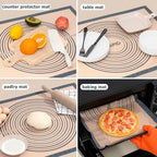Thick Silicone Pastry Mat Baking Dough Rolling Extra Large 24" x 36" - view 6