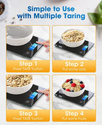 Digital Kitchen Food Scale 22lb for Cooking Baking - view 6