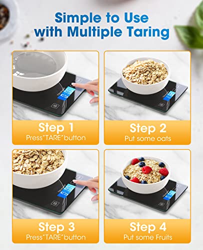 Digital Kitchen Food Scale 22lb for Cooking Baking - view 6