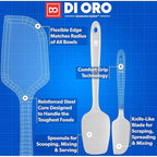 DI ORO Silicone Spatula Set - 600F Heat Resistant, 5-Pc Stone - view 4