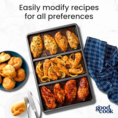 Premium Nonstick Divided Baking Sheet, 11 x 17-Inch - view 4