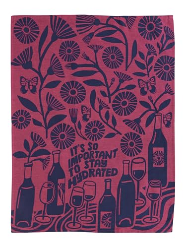 Funny Cotton Dish Towel –Absorbent Kitchen Towel Gift -Stay Hydrated - view 2