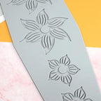Hollow Leaf Silicone Mold Chocolate Candy 3D Hollow Leaf Candy Mold Food Cooking Meals Decorations Fondant Mold Polymer Clay Molds (Flower A_10.48x3.84x0.12inch)