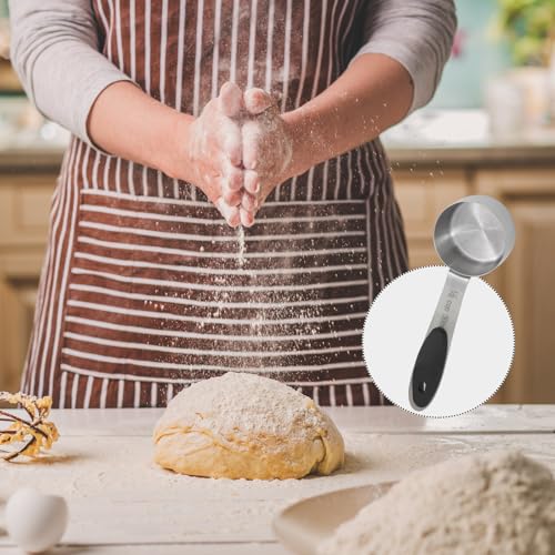 1/8 Cup Measuring Cup, 2 Pcs, Stainless Steel - view 5