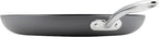 Rachael Ray 80089 Professional Hard Anodized Nonstick Frying/Fry Pan/Skillet with Helper Handle, 14 Inch - Gray
