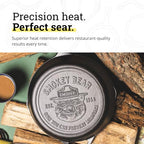 Pre-Seasoned Cast Iron Skillet, Smokey Bear, 10.25 Inches - view 4