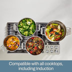 Simply Strain 16 Qt. Multipot with Strainer Insert & Lid - view 5