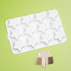 mostsom Silicone Mold Savarin Chocolate Molds Star Mountain Mousse Cake Mold DIY Bakeware Molds (C_8.88x5.48x0.8 inch)
