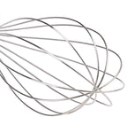 10 inch Stainless Steel Whisk, 5 inches for mixing small amounts of liquids, milkshakes, coffee, juice, etc. 2-piece set (buy 10 inches and get 5 inches as a gift) silver