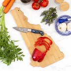 Destination New Hampshire State Shaped Cutting Board - view 4