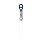 Escali Long Stem Digital Thermometer for Meat, Frying, Cooking, Candy and Kitchen Use, Extra Long 5.6-Inch Probe, Blue