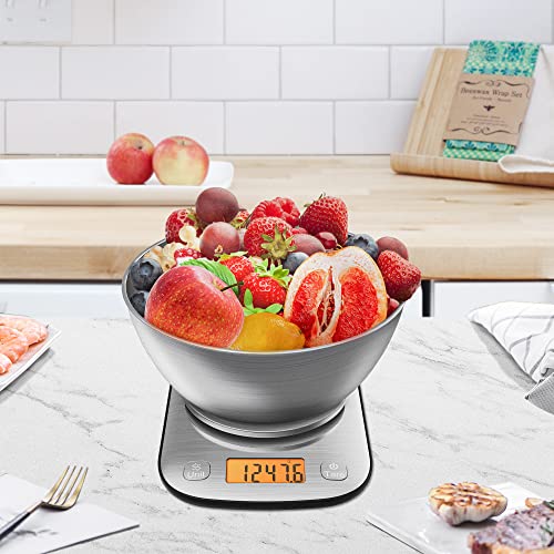 Food Kitchen Scale Digital Weight Grams and Oz 11lb/0.01oz - view 6