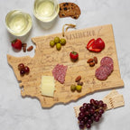 Destination Washington State Shaped Cutting Board - view 5