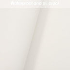 Leather Desk Mat,1.8mm Thick,12x66 Inch Desk Cover,Desk Protector Mat,Dresser Cover Top,Desktop Cover,Dresser Cover Top for Bedroom,Table Protector Mat(White+White,12×66)