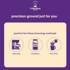 Coffee Bean Direct Breakfast Blend, Ground Coffee, Mild and Mellow, Mixed Roast Level, 5 Pound Bag (Pack of 1)