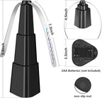 Fly Fans for Tables, Fly Repellent Fan for Indoor/Outdoor, Food Fans to Keep Flies Away for Party, BBQ, Home, Picnics, Travel, Portable and Easy Use 6 Pack (Black)