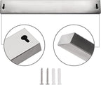 8 Inch Magnetic Knife Holder for Wall No Drill - Upgraded Stainless Steel Magnetic Knife Strip with 3M Type, Magnet Knife Strip Bar Rack for Kitchen Utensil & Tool Storage, Art Supply Essentials