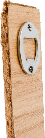 Homend 100Pack Wall Mount Bottle Openers, Mounting Hardware Included, Vintage Rustic Bar(Wood Block is not Included) (Silver)