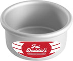 Fat Daddio's Anodized Aluminum Round Cake Pan, 4 x 2 Inch