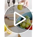 2 in 1 Colander with Long Handle Strainer and Mixing Bowl - view 7