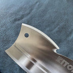 Kitory Meat Cleaver, Butcher Knife, Bone Cutter Dual Edges, Heavy Duty Kitchen Chopper Knife for Bone Meat Vegetable, Chinese Chefs Knife with Pearwood Handle, 2024 Gift for men and women.