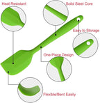 Silicone Spatulas, 8.5 inch Small Rubber Spatula Seamless One Piece Design Heat Resistant Non-Stick Flexible Scrapers Baking Mixing Tool (5 Pieces)