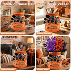 Halloween Kitchen Decor, Halloween Ceramics Utensil Holder - view 5