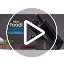 17Pc Knife Block Set, Built-in Sharpener, Black, K32017 - view 7
