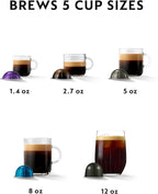 Nespresso Vertuo Pop+ Coffee and Espresso Machine by De'Longhi, Mango Yellow