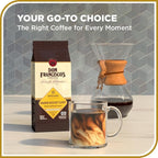 Don Francisco's Hawaiian Hazelnut Ground Coffee, Medium Roast – Flavored 100% Arabica, 12 oz Bag, Premium Coffee for Drip, Pour Over & French Press