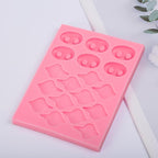 Pig Nose Chocolate Silicone Mold Pig Ear Fondant Molds, for Baby Showers, Birthday Party Cake Decoration Candy Cookie Muffins Flower Paste DIY Gypsum Epoxy Polymer Clay Crafts