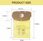 AH10232 Type CB1A Allergen Filtration Backpack Vacuum Bag Fit for Hoover Backpack Vacuum CH34006, CH93600, and CH93619(5 Pack)