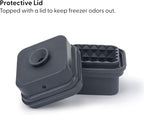 W&P Prism Single Ice Mold, Perfect Etched Large Cube, Slow Melting for Whiskey and Cocktails, Food Grade Premium Silicone, Dishwasher Safe, BPA Free