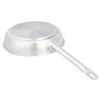 Amazon Basics 3-Piece Stainless Steel Aluminum-Clad Fry Pan Set with 8", 9 1/2", and 12"