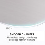 Katuchef Titanium Cutting Board,2026 New 100% Pure Titanium Cutting Boards for Kitchen,Non toxic Doubld-Side Durable Chopping Boards, Easy to Clean and Store(2PCS-M+L)