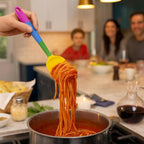 Cooking With Pride Non-Stick Spoon Spatula, Heat-Safe Silicone With Iron Core, 10.5-Inch